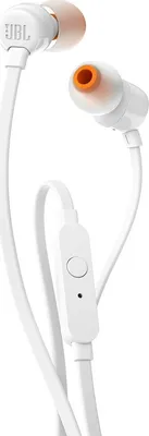 JBL T-110E White In-Ear Headphones ΔΙΠΛΟ