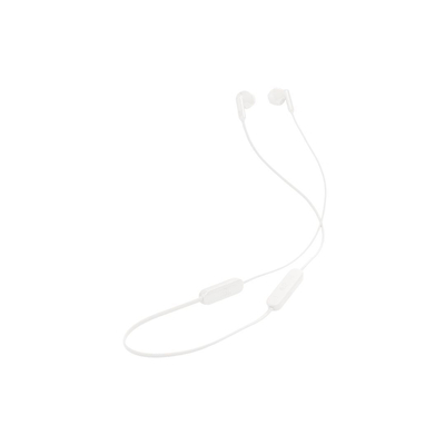 JBL Tune 235BT, Wireless EarBuds 3-button Mic/Remote (White)