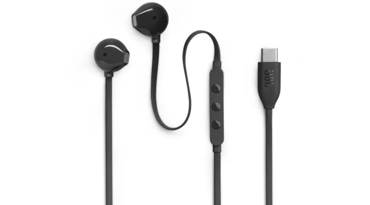 JBL Tune 305C Ear-Buds Headphones Black