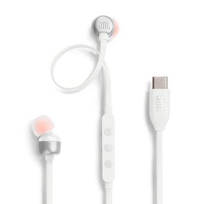 JBL Tune 310C, In-Ear Headphones White
