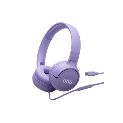 JBL Tune 520C, On-Ear Wired Headphones Purple