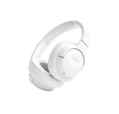 JBL Tune 720BT Λευκά Ασύρματα/Ενσύρματα Over Ear Ακουστικά με 76 ώρες Λειτουργίας (JBLT720BTWHT)