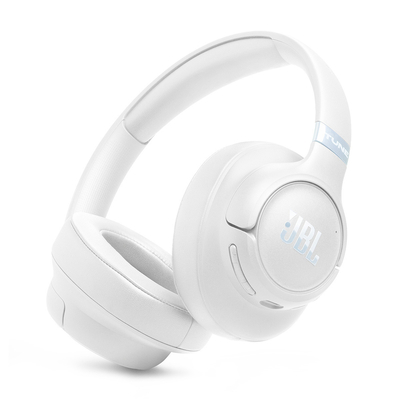 JBL Tune 780BTNC, Over-ear Bluetooth Headphones, ANC, Multi-point (White)