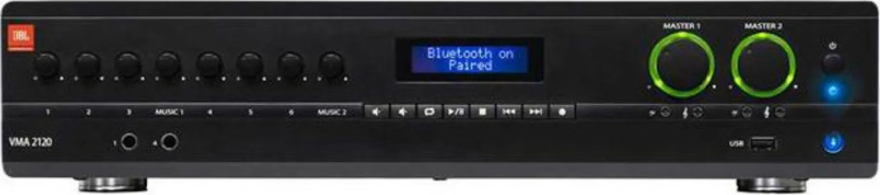 Jbl VMA-2120 Ολοκληρωμένος ενισχυτής 8 εισόδων και 2 εξόδων 2 X 120Watts