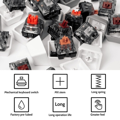 Kailh Super Speed Switch-Silver (110pcs) G142