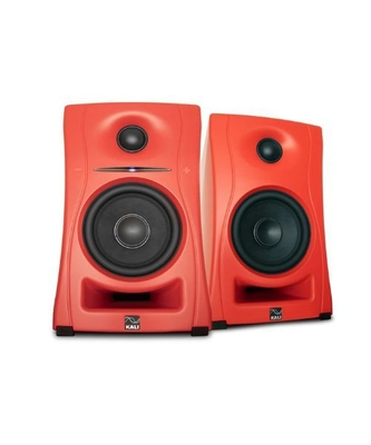 Kali Audio LP UNF Studio Monitor 4,5'' Red (Ζεύγος)+ΔΩΡΟ 2 Τεμάχια Ηχοαπορροφητικά Red