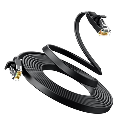 Καλώδιο Δικτύου UTP CAT6 UGREEN NW102 50173 1m Flat Μαύρο
