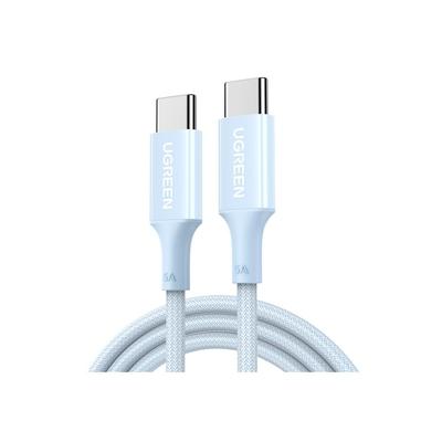 Καλώδιο Φόρτισης UGREEN L501 65247 USB-C σε USB-C PD 60W 2m Μπλέ