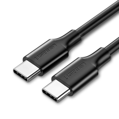 Καλώδιο Φόρτισης UGREEN US286 50997 USB-C σε USB-C PD 60W 1m Μαύρο