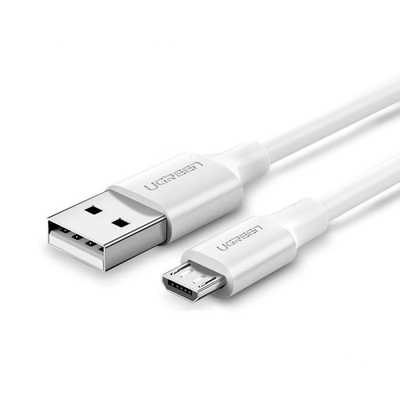 Καλώδιο Φόρτισης UGREEN US289 60143 USB σε Micro Usb 2m Λευκό