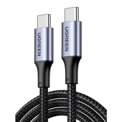 Καλώδιο Φόρτισης UGREEN US316 70429 USB-C σε USB-C PD 100W 2m Μαύρο