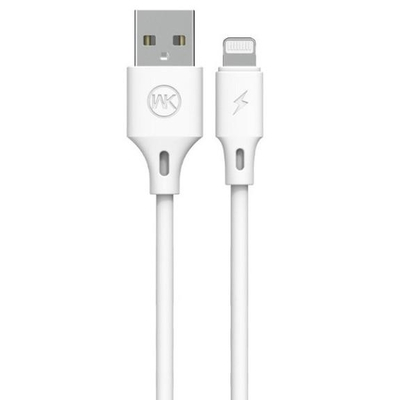 Καλώδιο Φόρτισης WK WDC-092 USB σε Lightning 1m Λευκό
