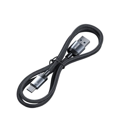 Καλώδιο Φόρτισης WK WDC-97a USB to USB-C 1m Μαύρο