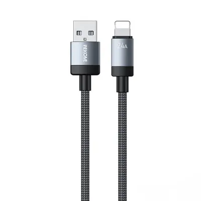 Καλώδιο Φόρτισης WK WDC-97i USB σε Lightning 1m Μαύρο