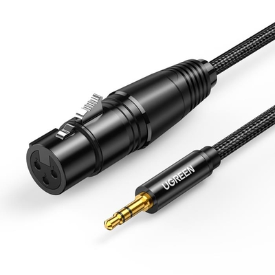 Kαλώδιο Ήχου XLR σε 3.5mm F/M UGREEN AV182 20244 2m