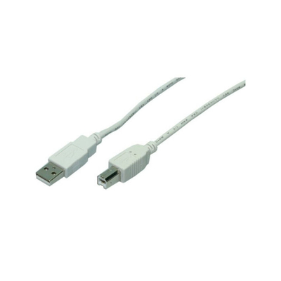 Καλώδιο USB 2.0 σε USB-B M/M LogiLink CU0007 2m Γκρι