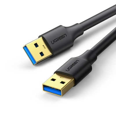 Καλώδιο USB 3.0 Μ/Μ UGREEN US128 10369 0.5m Μαύρο