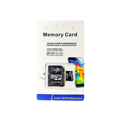 Κάρτα μνήμης Micro SD 32 GB Class10 U3 με Ανάπτορα CLEVER