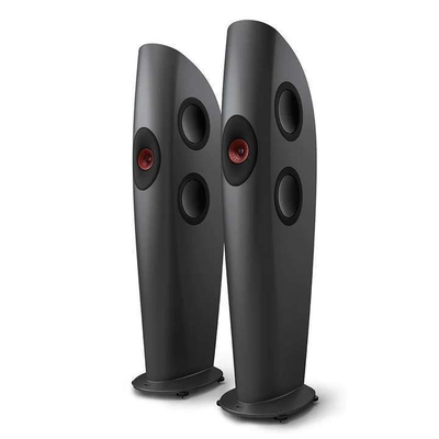 KEF Blade Two Meta (Ζεύγος) | Ηχεία Δαπέδου Charcoal Grey / Red