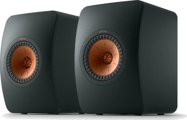 KEF LS50 Meta Bookshelf Speakers Black