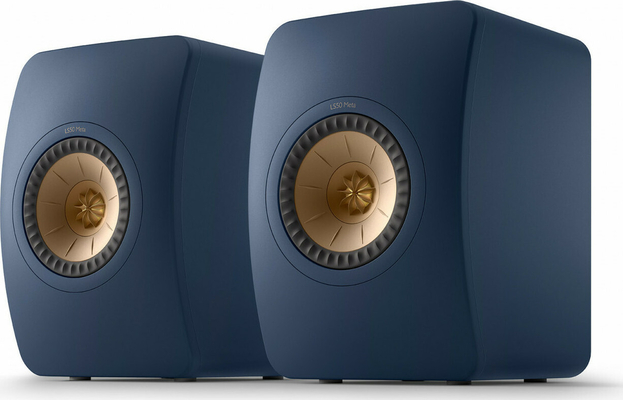 KEF LS50 Meta Bookshelf Speakers Blue