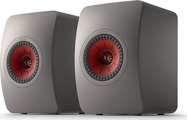 KEF LS50 Meta Bookshelf Speakers Titanium Grey