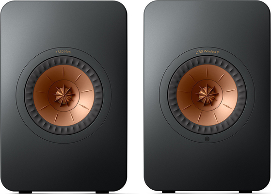 KEF KEF LS50 Wireless II HiFi Speakers Black
