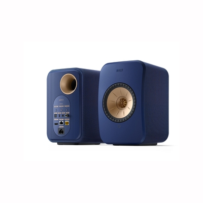 KEF LSX II Wireless HiFi System, Bookself Speakers Blue