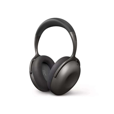 KEF Mu7 Over-Ear Wireless Headphones with ANC | Charcoal Grey
