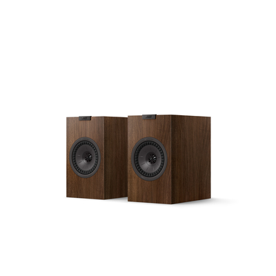 KEF Q1 Meta, Bookself Speakers Walnut