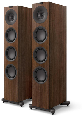 KEF Q11 Meta, Floorstanding Speakers Walnut