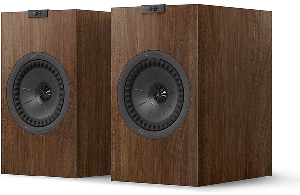 KEF Q3 Meta, Bookself Speakers Walnut
