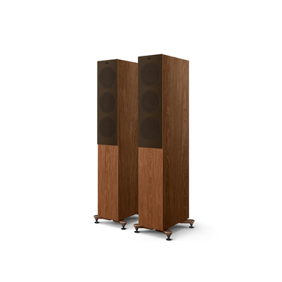 KEF R5 Meta, Floorstanding Speakers Walnut