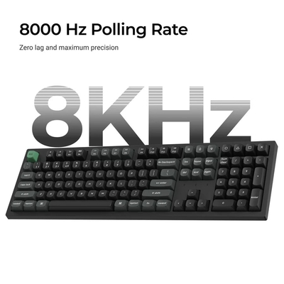 Keychron K10 Ultra (K10U-H3) ZMK Wireless 8K Mechanical Keyboard Brown Switch (Hot-Swap) 100% Us Lay