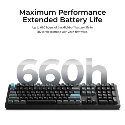 Keychron Q6 Ultra (Q6U-M4) ZMK RGB 8K Wireless Custom Mechanical Keyboard-Banana Switch 100% US