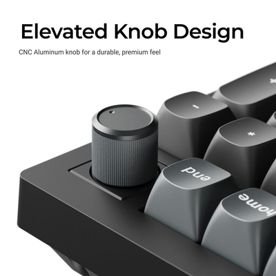 Keychron V1 Ultra (V1U-D4) QMK/VIA 8K Wireless Custom Mechanical Keyboard Banana Switch RGB 75% US