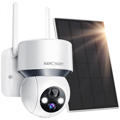 KF Concept DQ201 IP Security Camera 1080p, WIFI, Wateproof IP66, PTZ, Motion Detection, 9600mAh Built in Battery (KF50.0002)