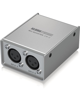 KLARK TEKNIK CM-2 Δικάναλος Ενισχυτής XLR Δυναμικού Μικροφώνου