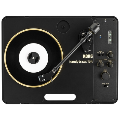 Korg HANDYTRAXX 1BIT Φορητό πικαπ 1Bit με ιμάντα ιδανικό για scratching.