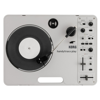 Korg HANDYTRAXX PLAY Φορητό πικαπ με ιμάντα ιδανικό για scratching