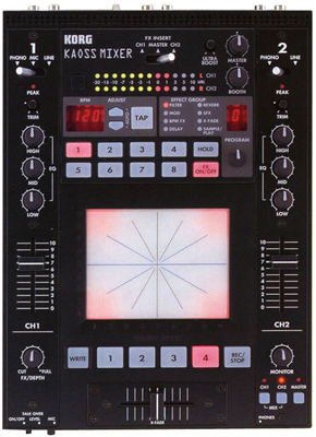 KORG MIXER WITH REAL TIME EFFECTS