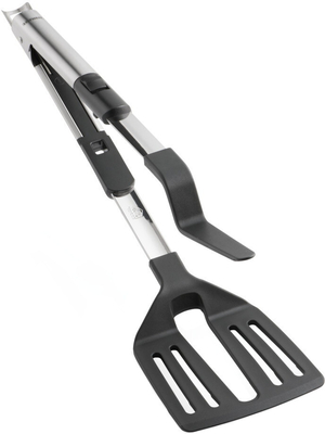 LEIFHEIT 3089 BBQ Λαβή και Σπάτουλα Σερβιρίσματος Τρυπητή (2σε1)
