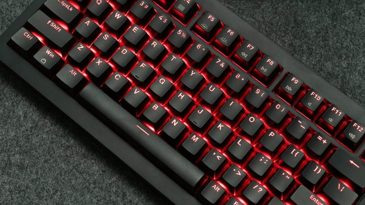 Lemokey X4 QMK (X4-A3) Wired Mechanical Keyboard 75% Brown Switch US Layout