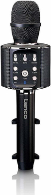 Lenco BMC-090 Bluetooth Μικρόφωνο  για Karaoke - Μαύρο