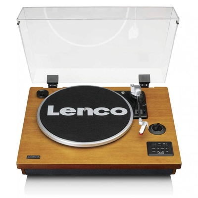 Lenco LS-55WA Πικάπ με Ενσωματωμένα Ηχεία Καφέ και Ασύρματη σύνδεση Bluetooth