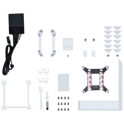 Lian Li HydroShift LCD 360 TL fan White - AIO CPU Liquid Cooler  with TL LCD Fans