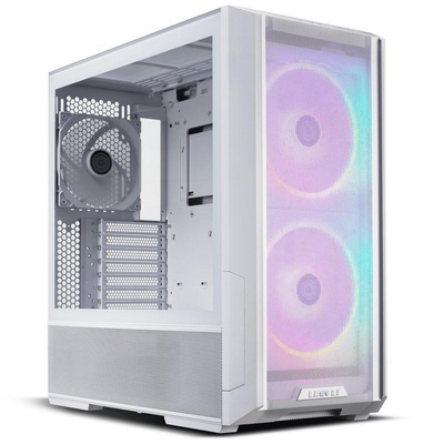 Lian Li LANCOOL 216 RGB white - EATX/ATX/MICRO-ATX/MINI-ITX (front 160mm ARGB x2, rear 140mmx1)