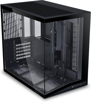 Lian Li O11D Mini V2 BLACK - ATX PC GAMING CASE - IMPROVED AIRFLOW - GPU SUPPORT BRACKET