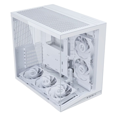 Lian Li O11D Mini V2 FLOW WHITE - ATX PC GAMING CASE - 5x FANS - IMPROVED AIRFLOW - GPU&nbsp;SUPPORT&nbsp;BRAC