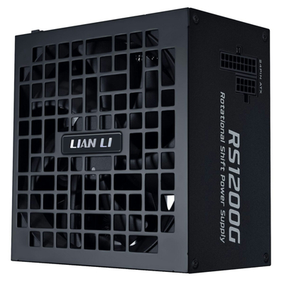 Lian Li RS1200G Black - 1200 Watt 80+ Gold PSU - 12V-2x6 Colored Cable - RS Hub - Fully Modular